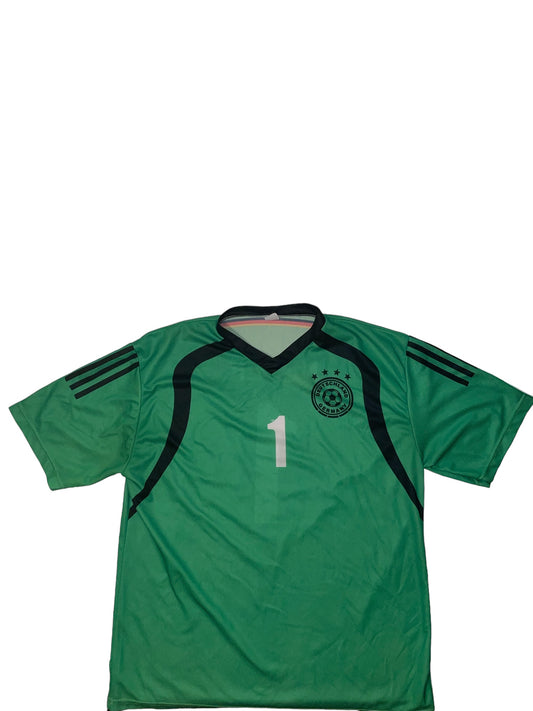Manuel Neuer Goal keeper Germany soccer jersey
