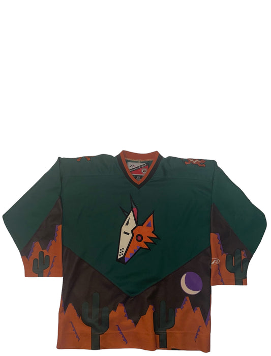 Vintage Pheonix Coyotes Alternate Hockey jersey size YOUTH L/XL