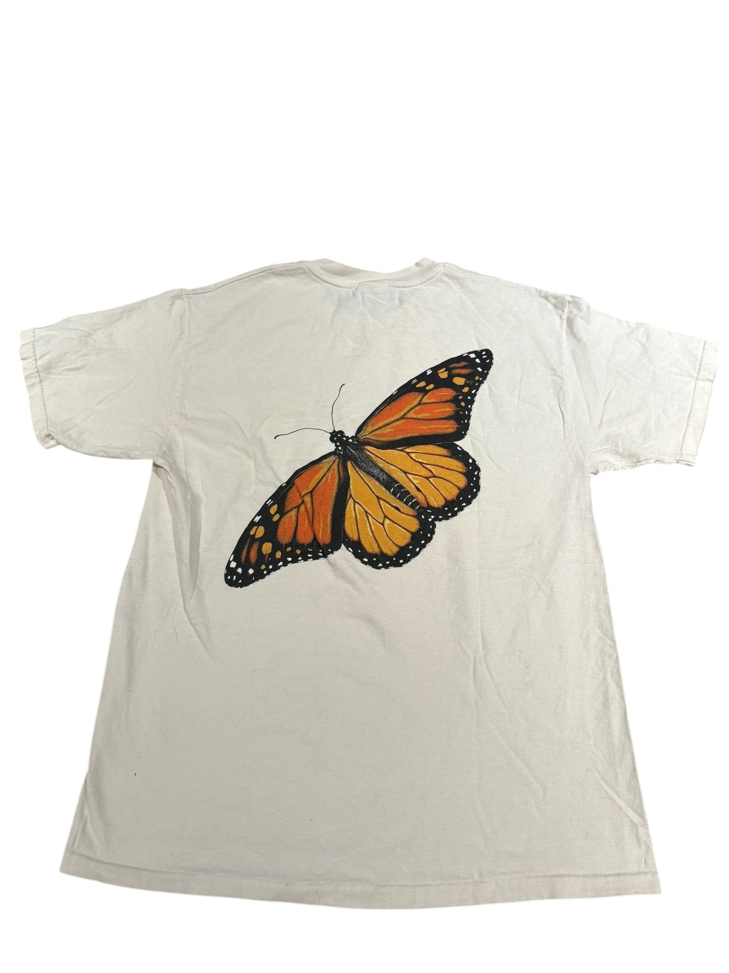 Vintage 1992 caterpillar double sided tee ￼