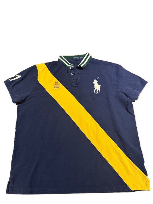 Polo Ralph Lauren yellow striped polo