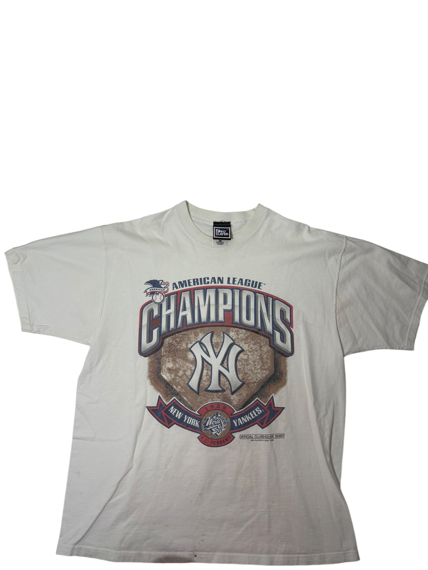 Vintage New York Yankees 1998 American League champions t shirt