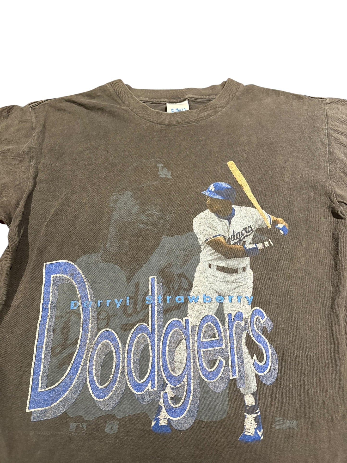 Vintage Darryl Strawberry 1992 Los Angeles Dodgers tee