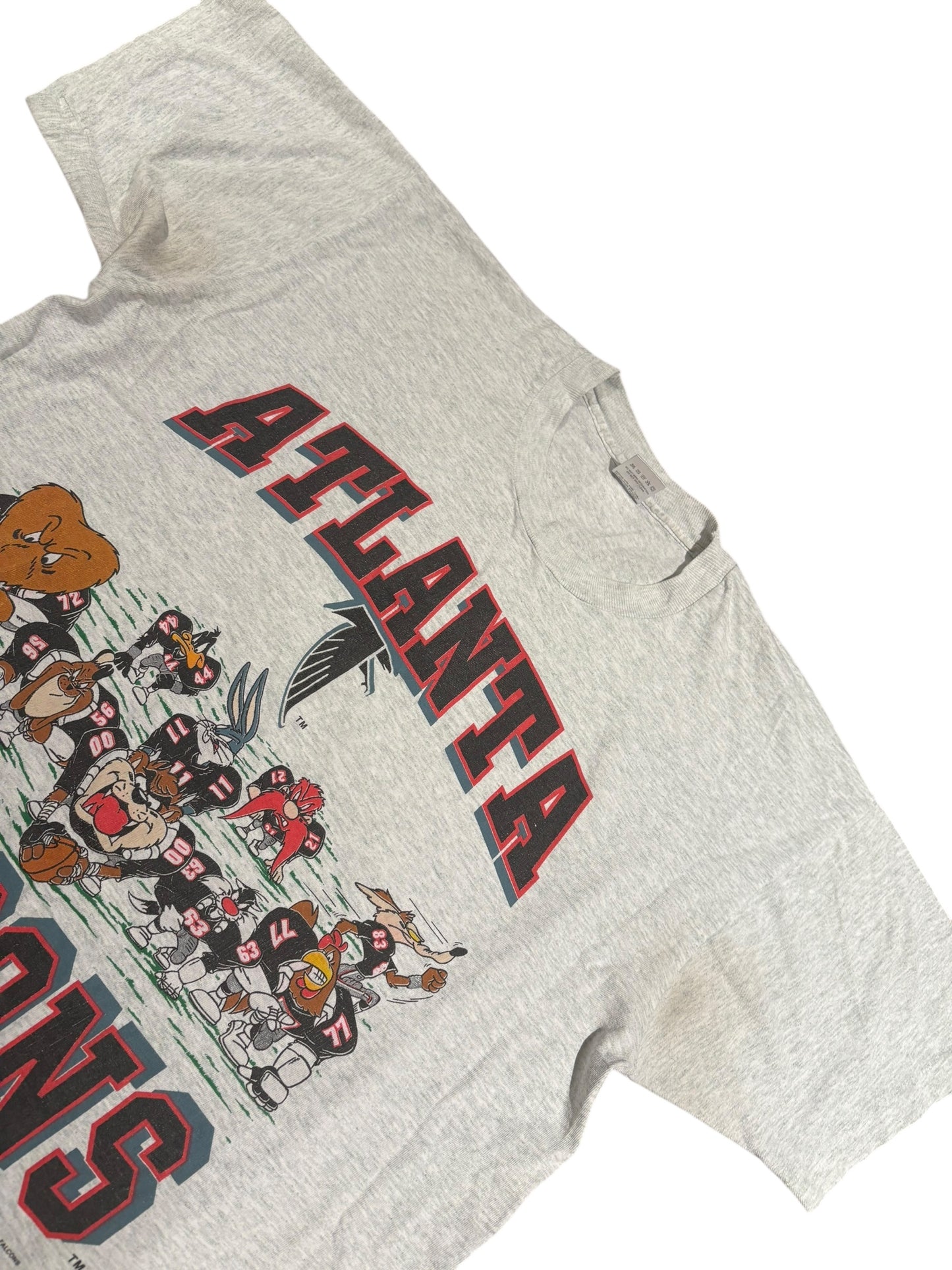 1992 Atlanta Falcons Looney tunes NFL Tee