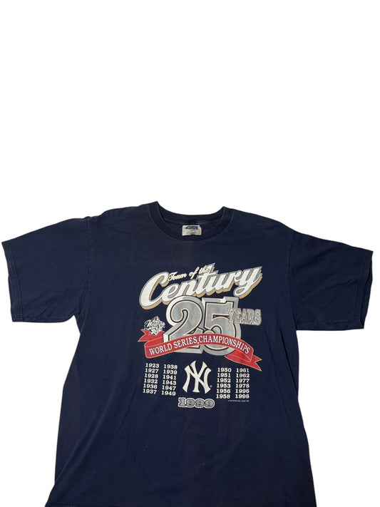 Vintage New York Yankees team of the century tee size XL