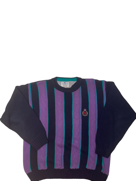 Vintage Bermuda Sport striped knit sweater