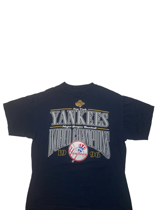Vintage New York Yankees World Series champions tee