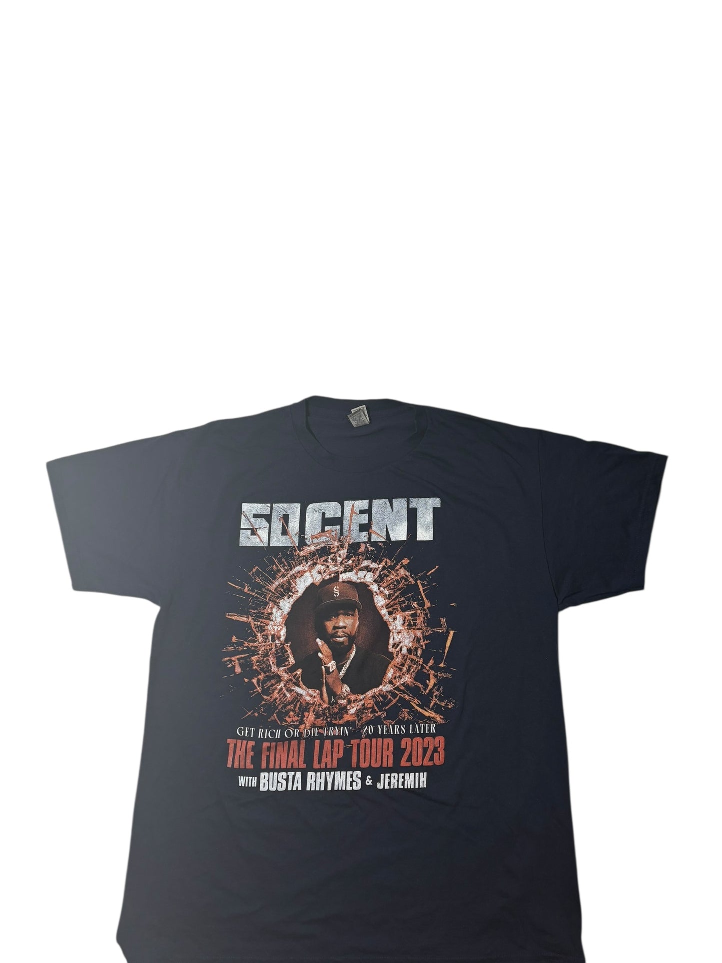 50 cent final lap tour tee size large