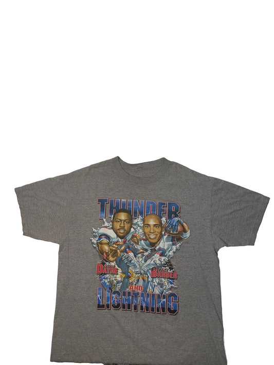 Vintage New York Giants thunder and lightning shirt