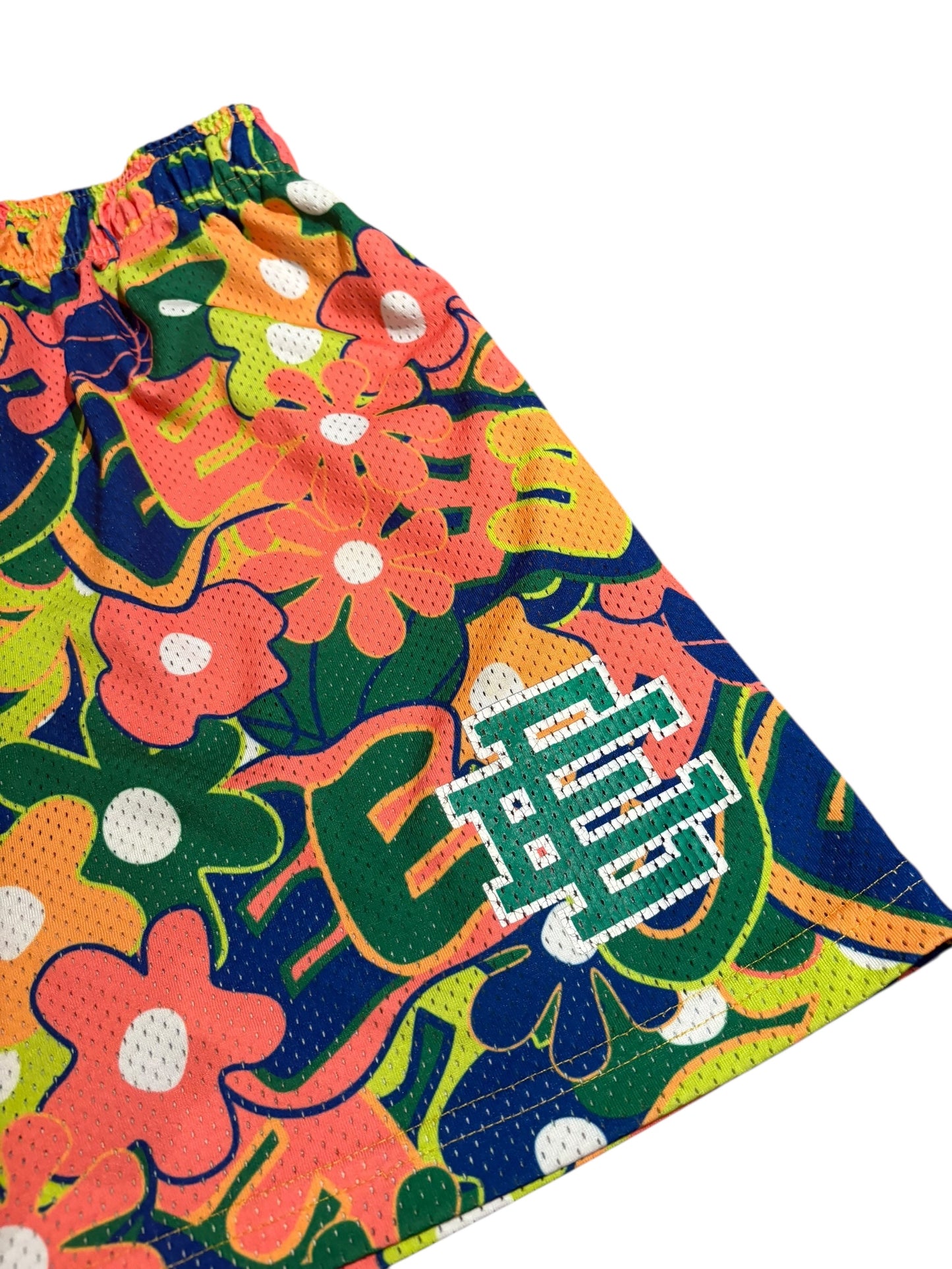 Eric Emanuel floral basketball shorts size XL