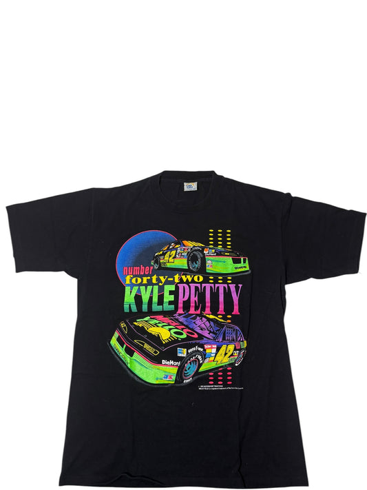 Vintage 1993 Kyle Petty nascsr tee