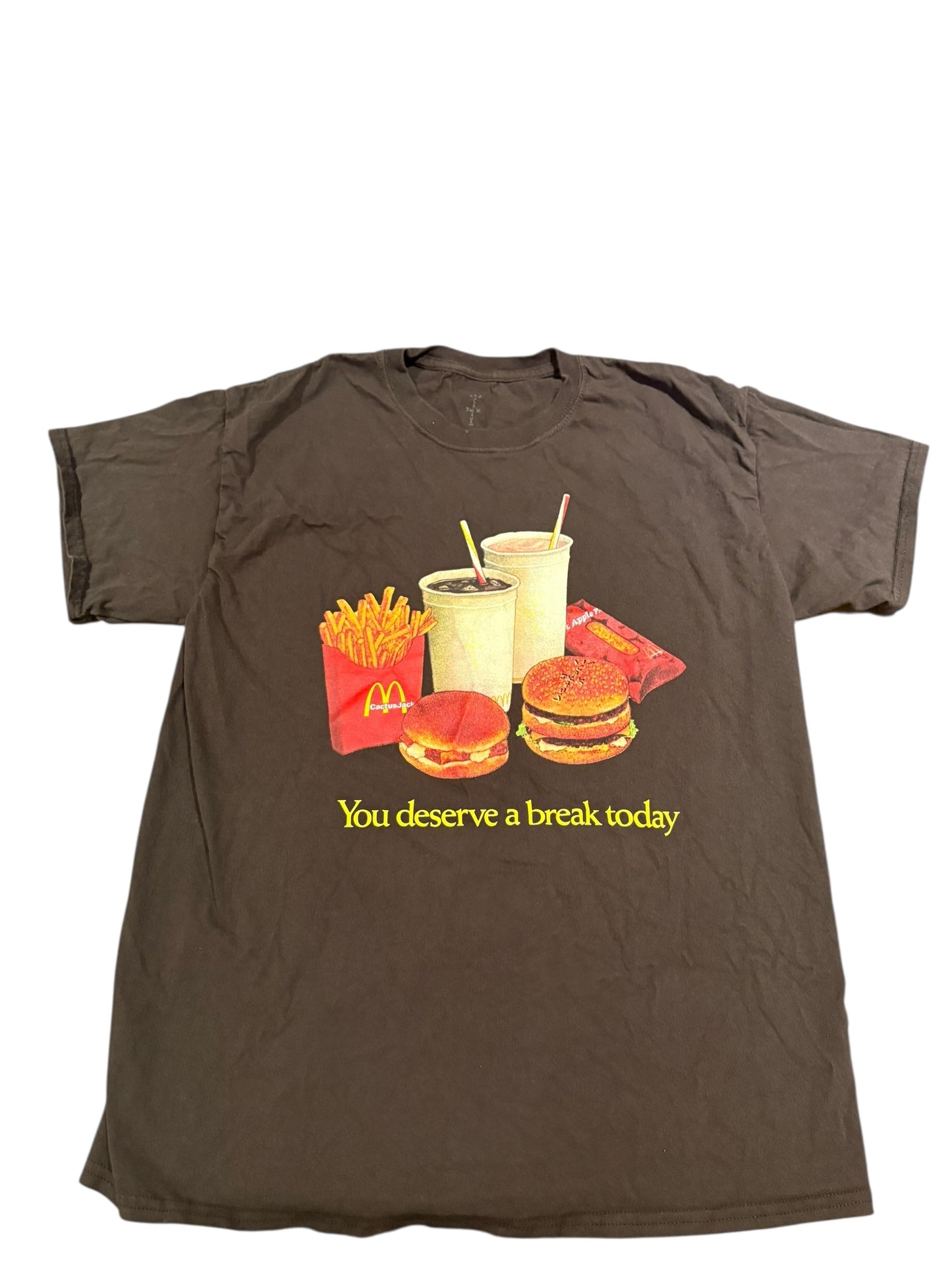 Travis Scott x McDonald’s meal tee