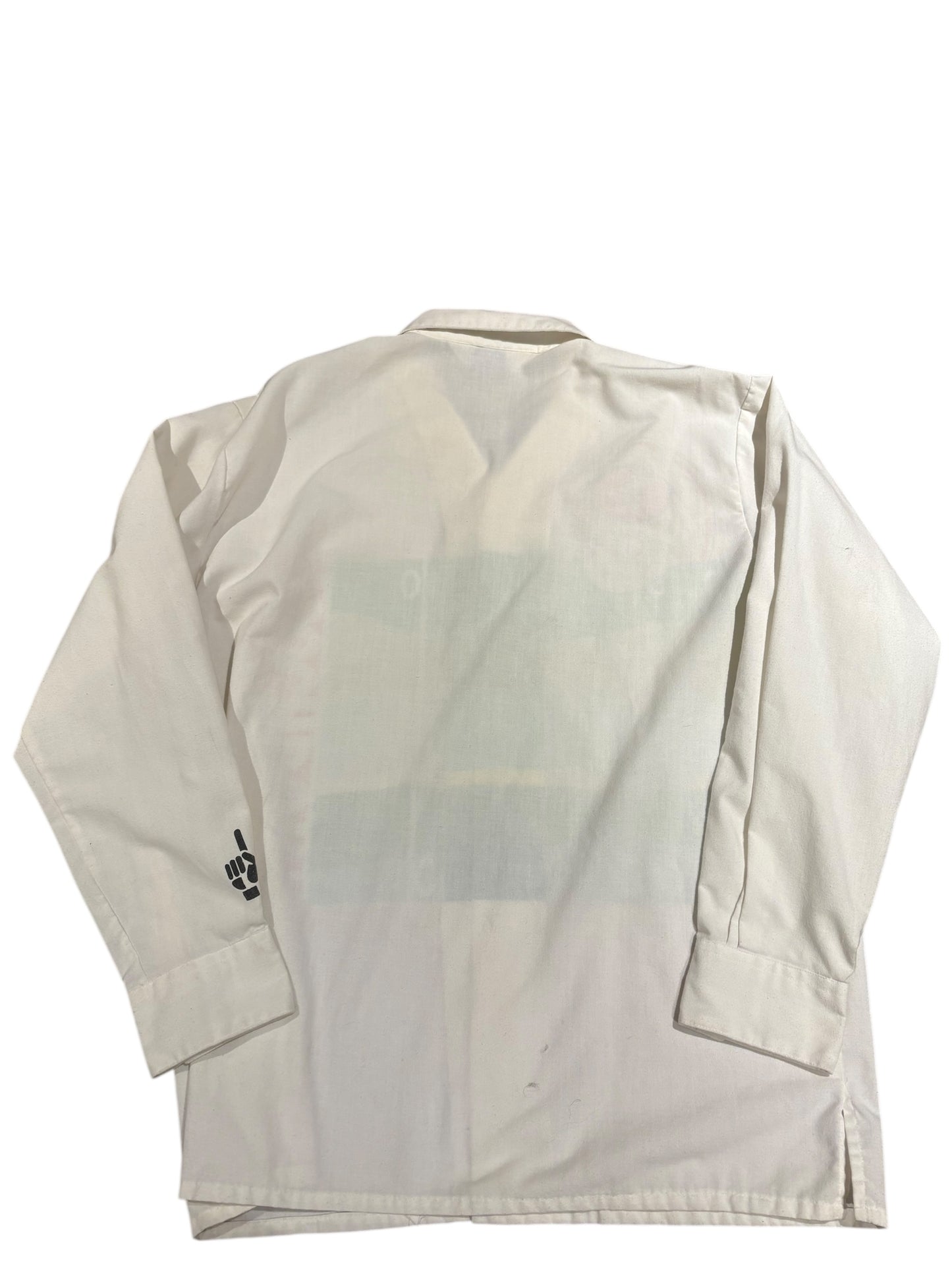 cliff engel 1980s 49ers Touchdown button up