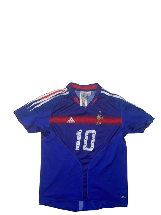 2004 French National team soccer jersey size YOUTH medium