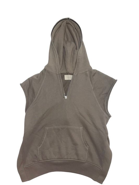 Fear of god third collection sleeveless hoodie