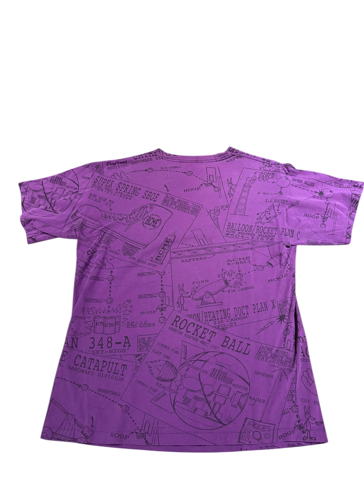 Wiley coyote Phoenix sun’s explosion all over print tee