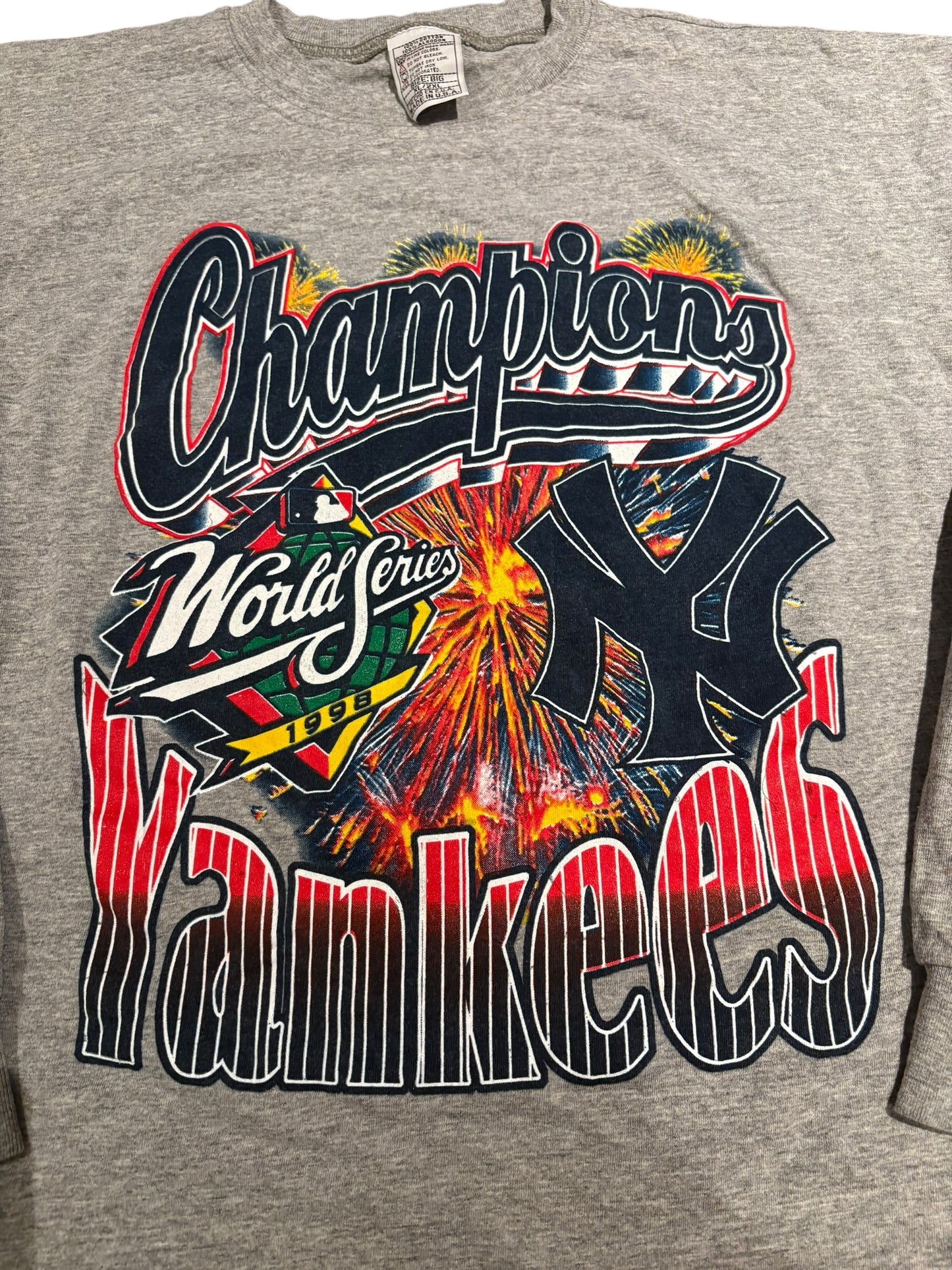 1998 New York Yankees World Series championship longsleeve
