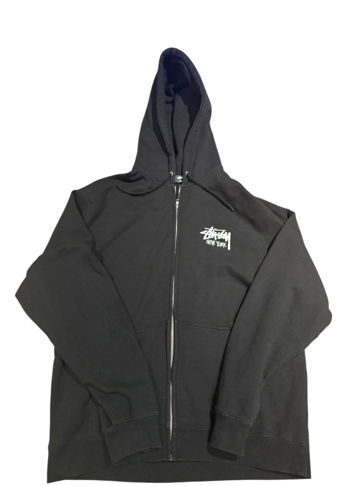 Stussy New York Zip up hoodie size XL