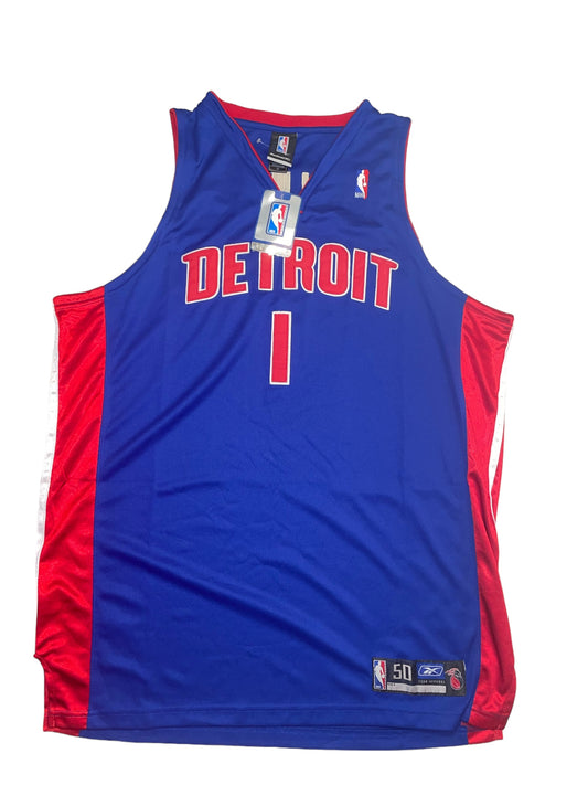 Vintage Chauncey Billups Detroit pistons Jersey brand new with tags