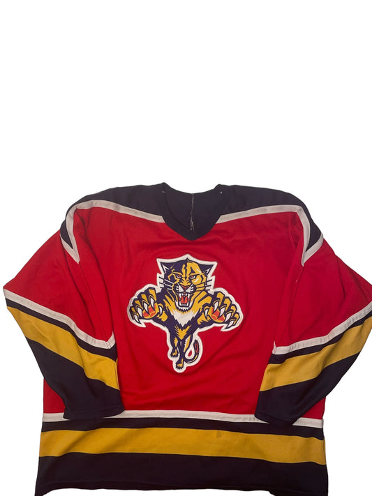 Vintage Florida Panthers CCM Hockey jersey size XL