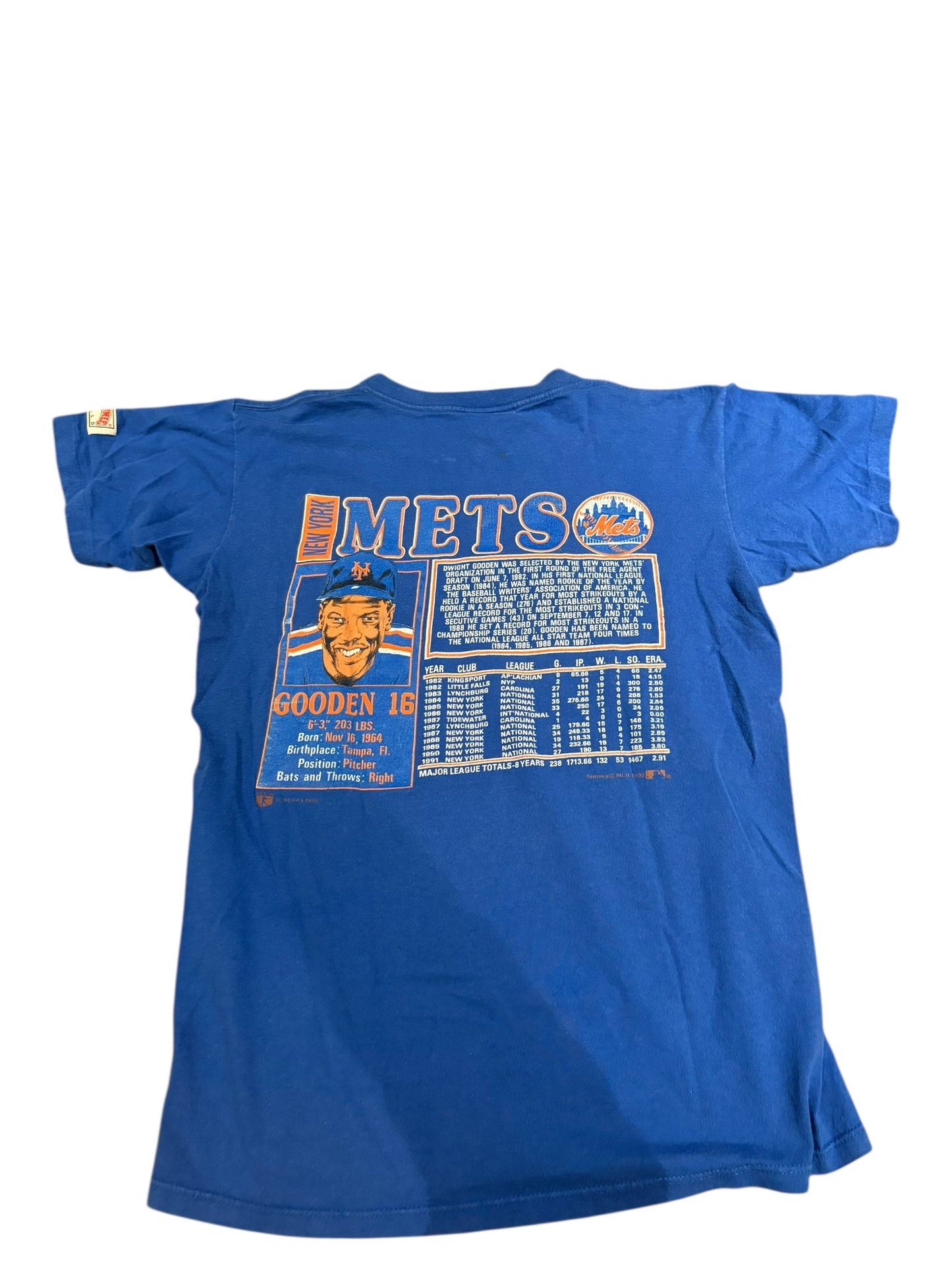 Vintage Dwight Gooden Player tee size Medium