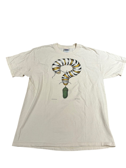 Vintage 1992 caterpillar double sided tee ￼