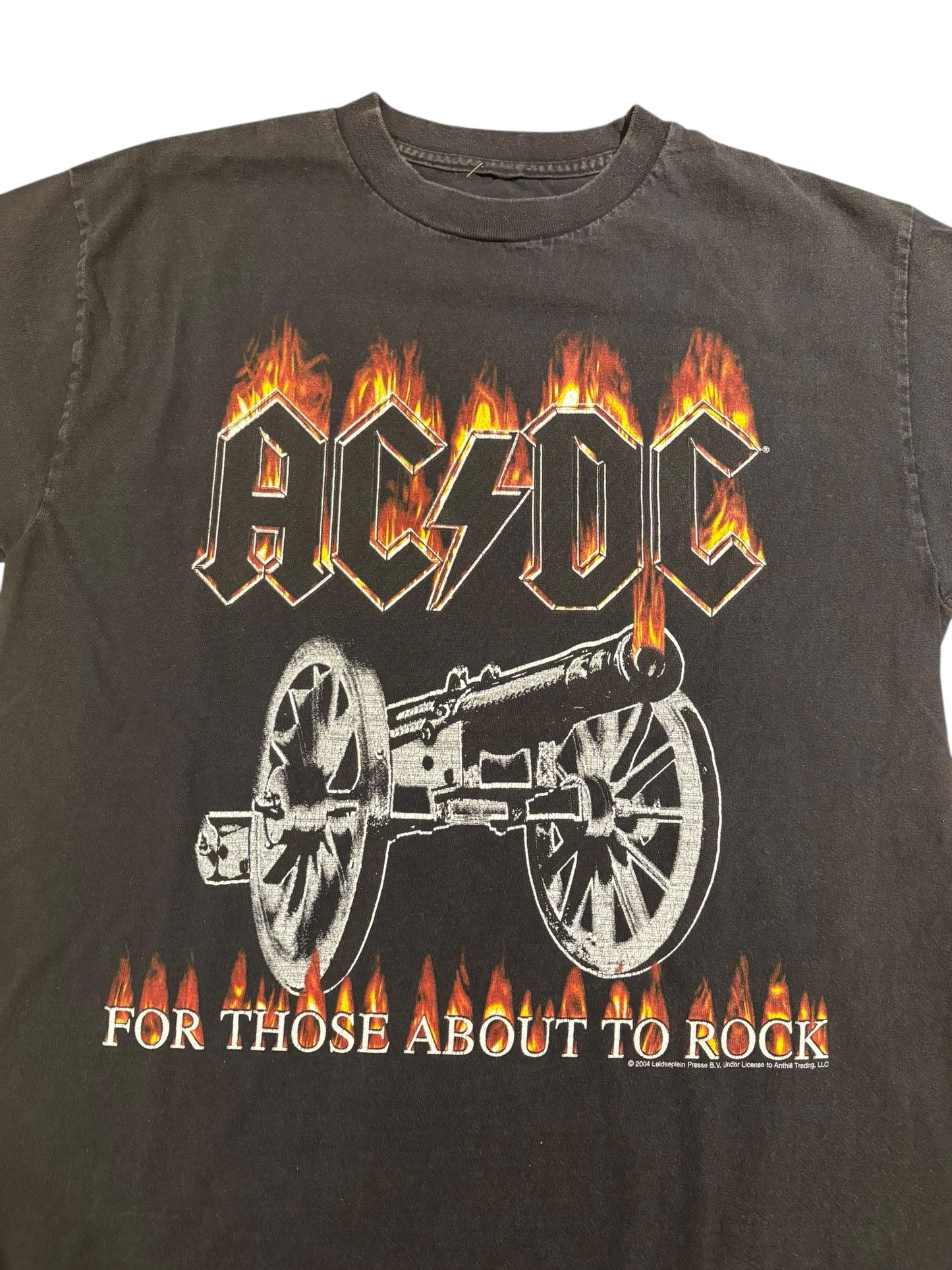 AC-DC 2004 cannon tee