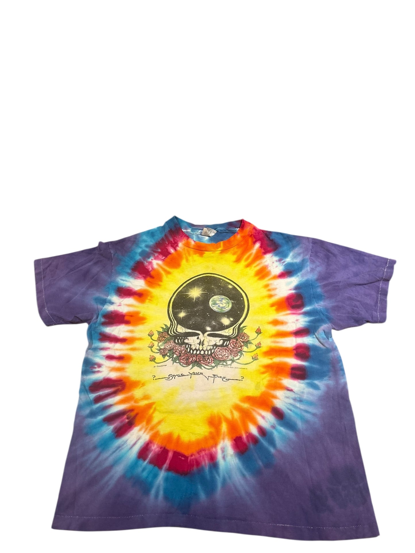 1987 Grateful Dead melt your face tee