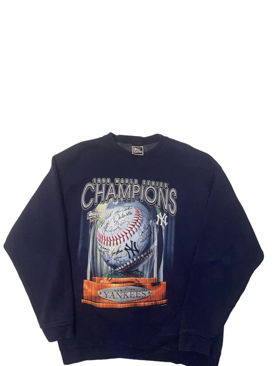 Vintage 1998 New York Yankees World Series Champions Crewneck