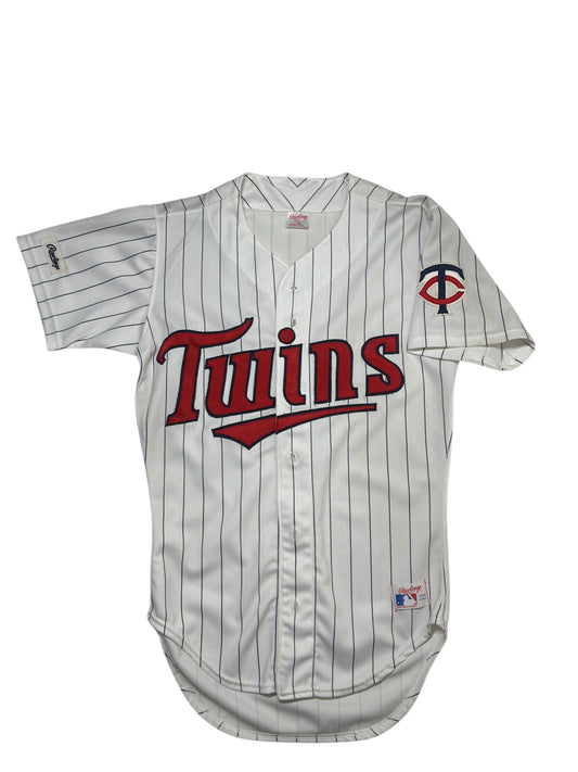 Vintage 1980s minnisota twins baseball jersey size 38