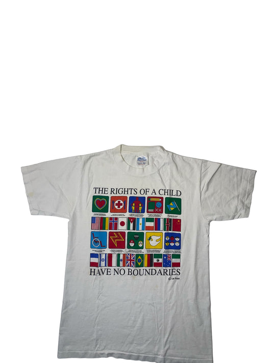 Vintage Kids rights T shirt