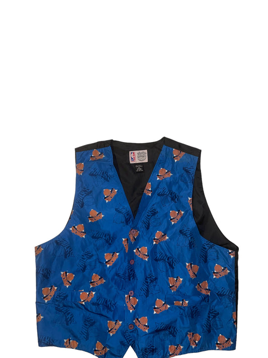 Vintage New York Knicks Silk Vest