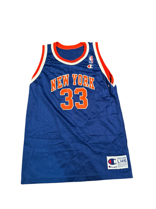 Patrick Ewing New York Knicks jersey size youth large