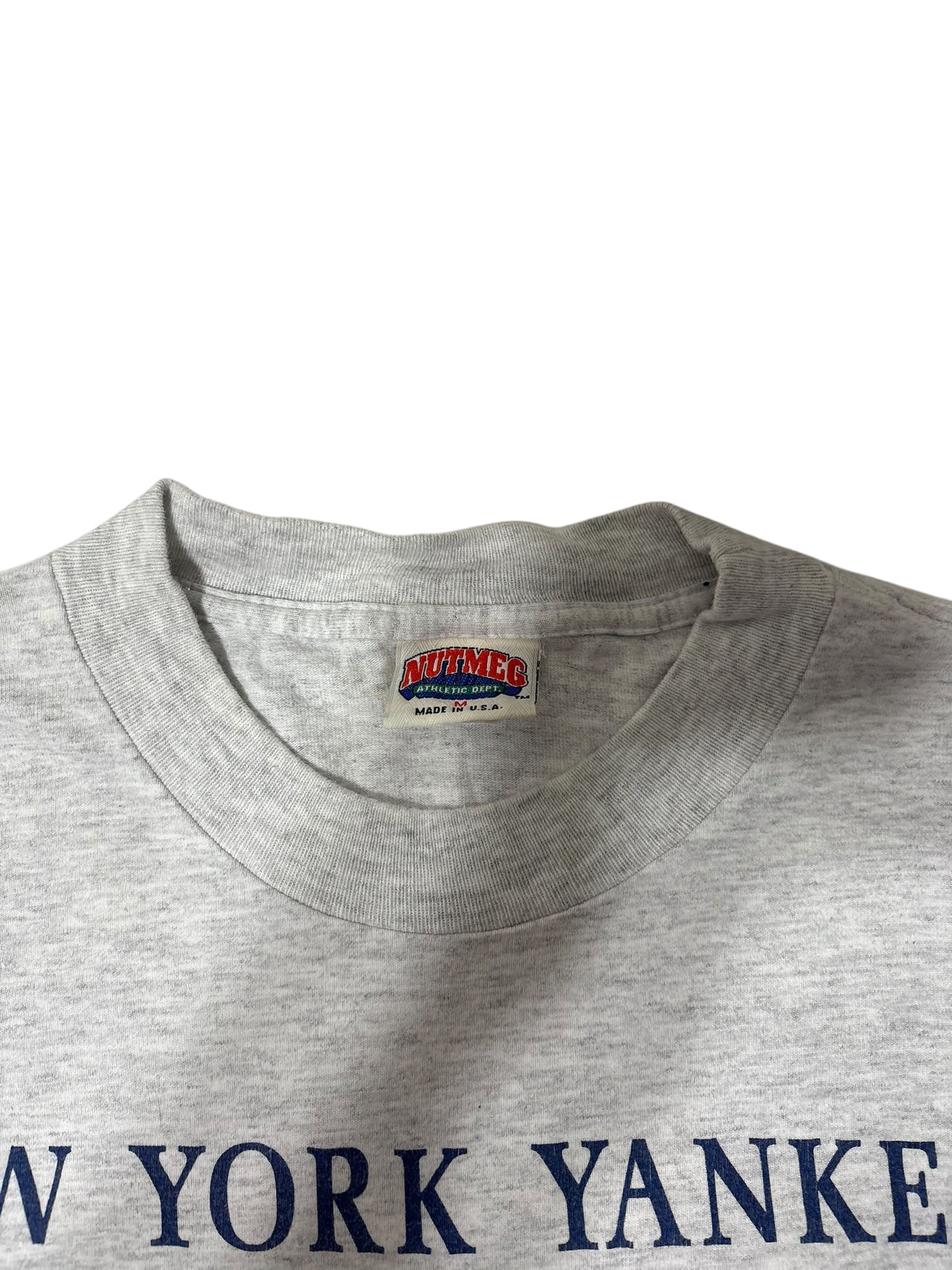 Vintage 1991 New York Yankees embroidered ogo tee