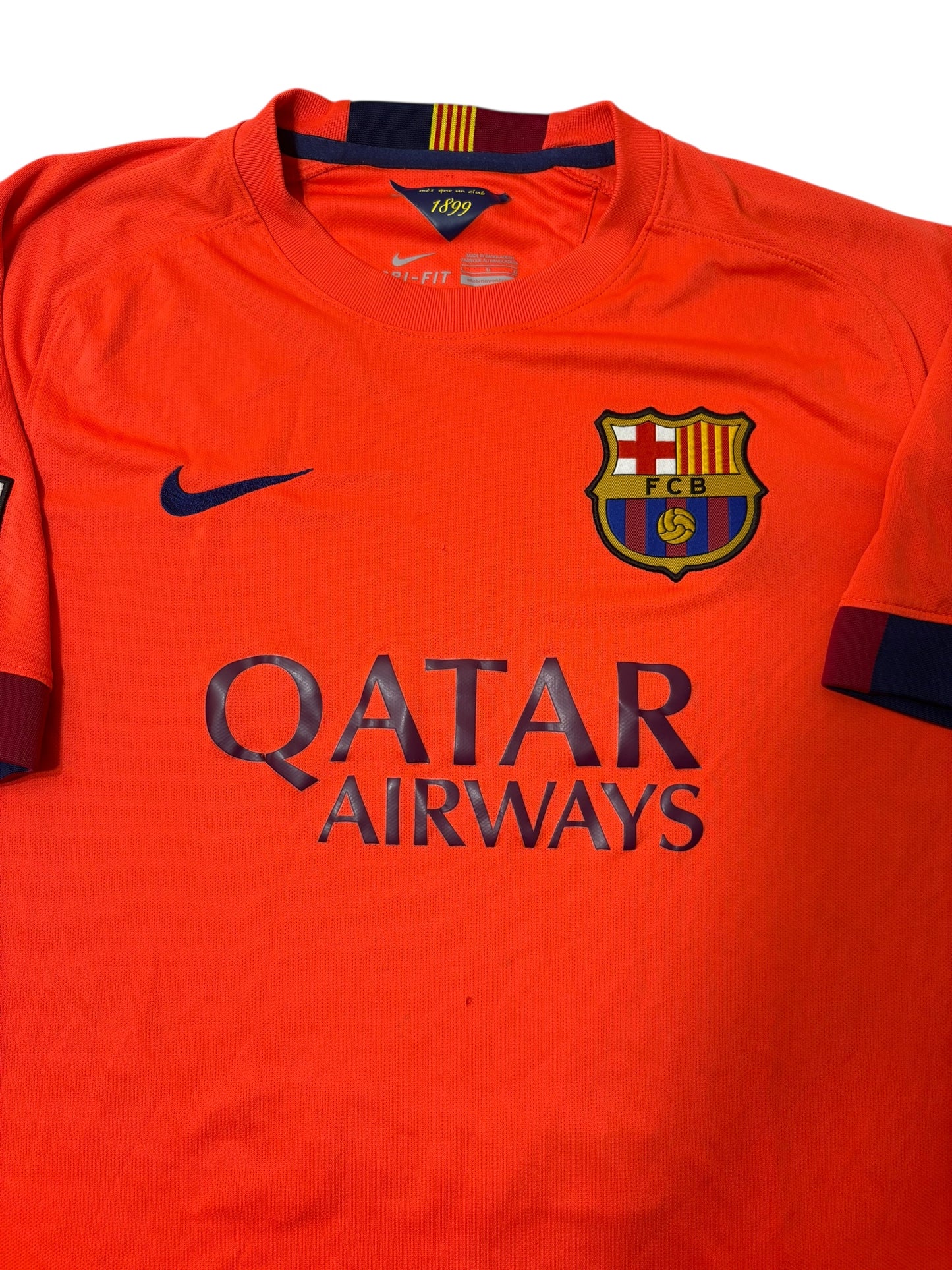 2014 FC Barcelona jersey size large