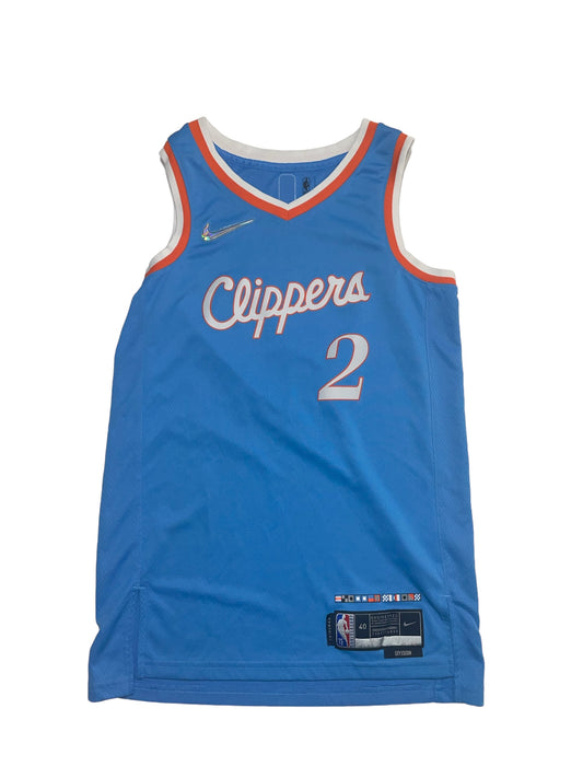 Kawhi Leonard Los Angeles Clippers 75th anniversary basketball jersey size small