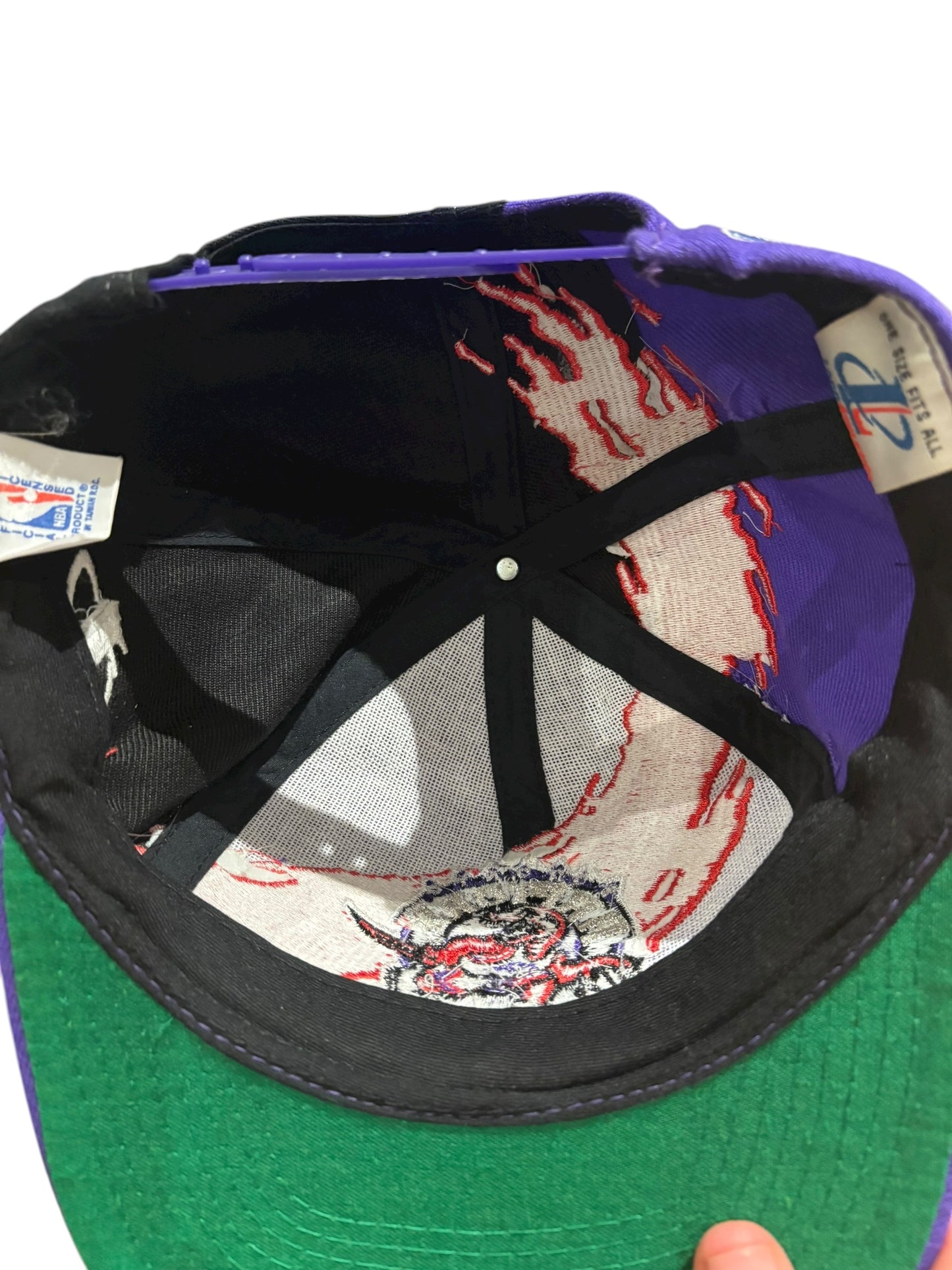 1994 Toronto raptors logo athletic SnapBack