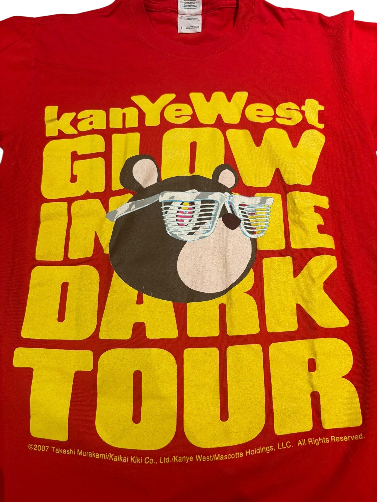 2007 Kanye West x Takashi Murakami tour shirt size small